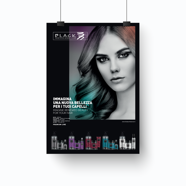 Poster Black Professional